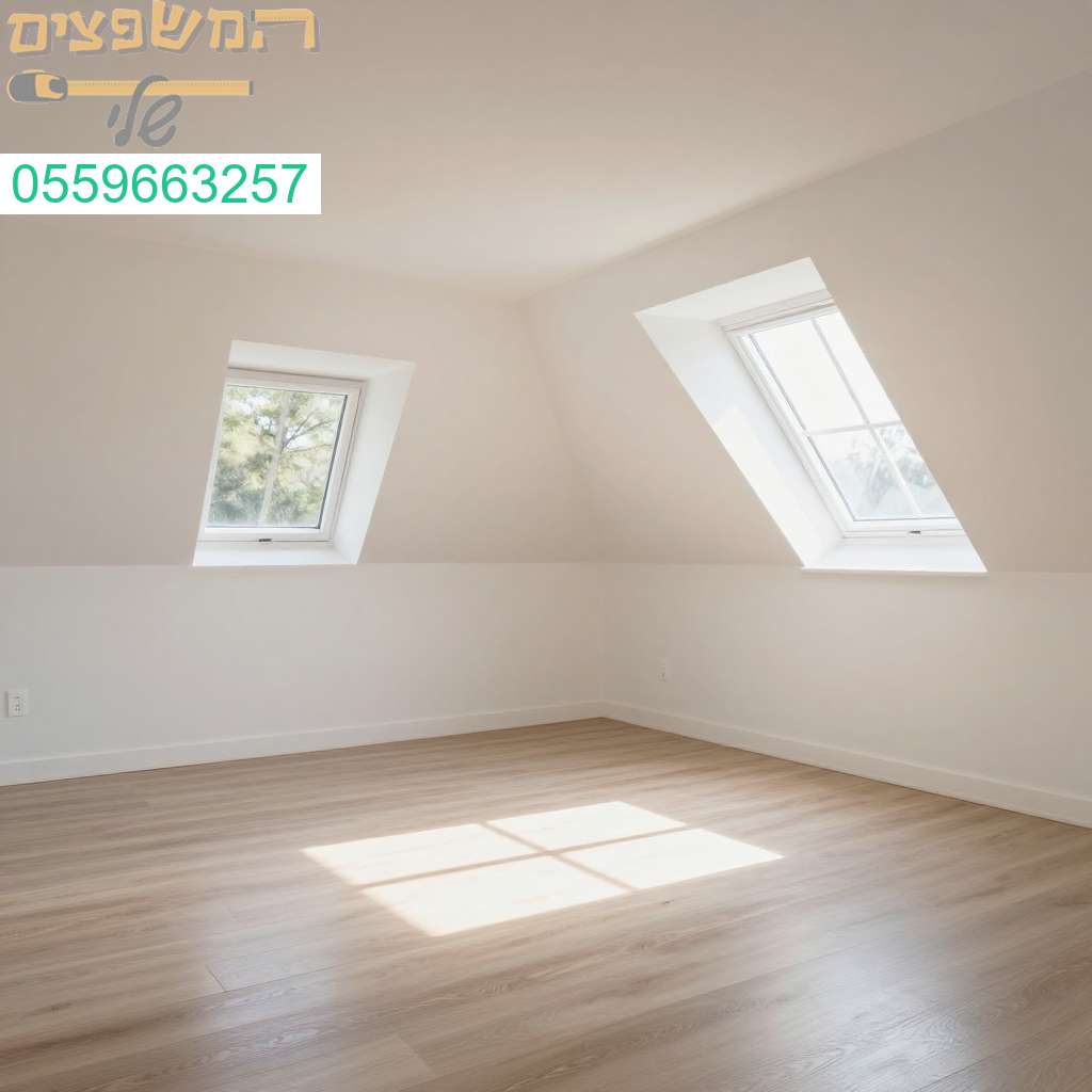 ניקוי עליות גג מקצועי בזכרון יעקב להפיכת החללים שלכם למרחבים נקיים ומוארים ונעימים
