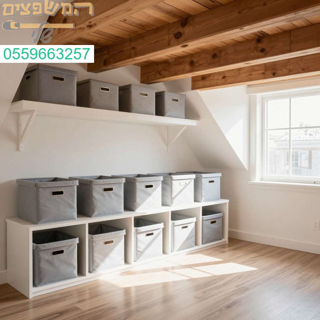 עליות גג מאורגנות ונקיות בקיסריה - השירות המושלם לבית מסודר ונעים